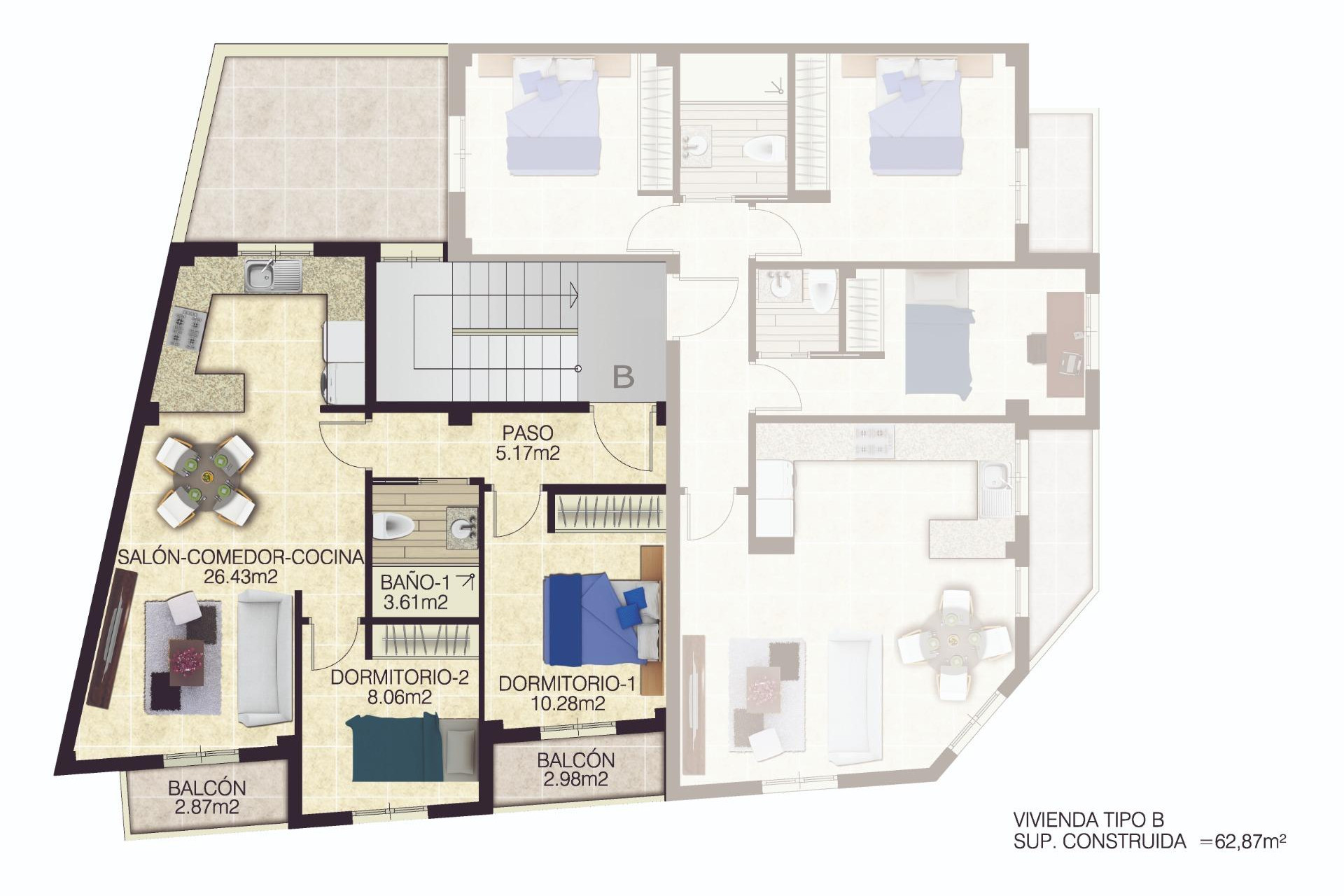 New Build - Apartment - Jacarilla - pueblo