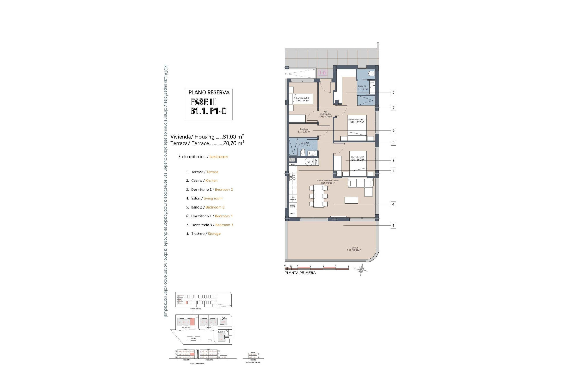 New Build - Apartment - Los Alcazares - La Serena Golf