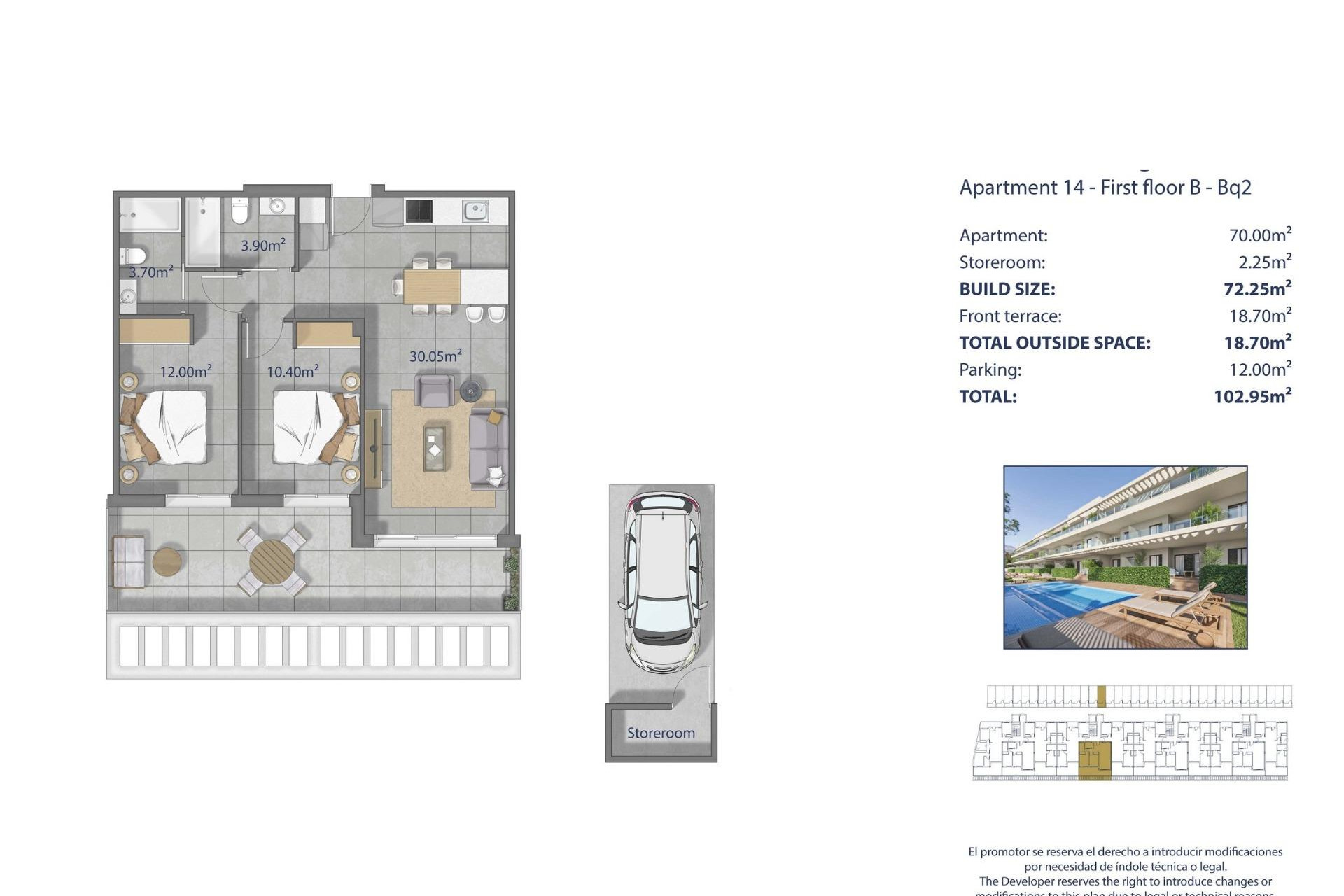 New Build - Apartment - Los Alcazares - Los Narejos