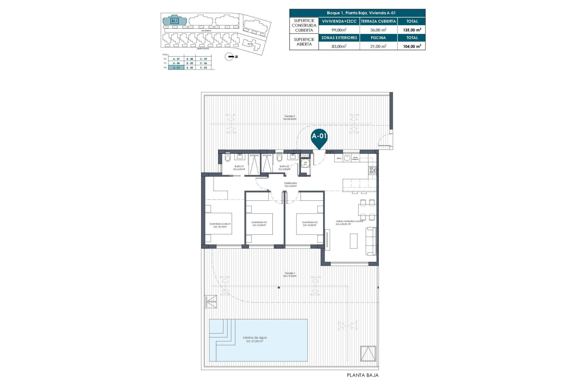 New Build - Apartment - Los Alcazares - Serena Golf