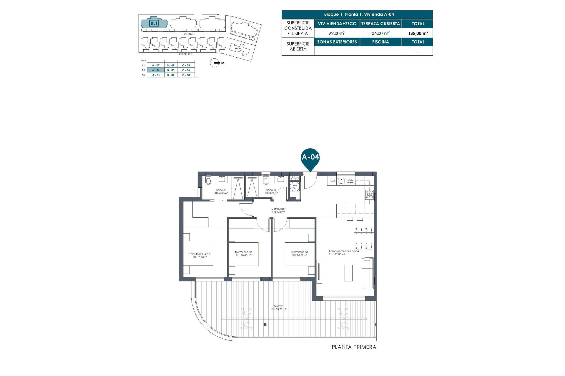 New Build - Apartment - Los Alcazares - Serena Golf