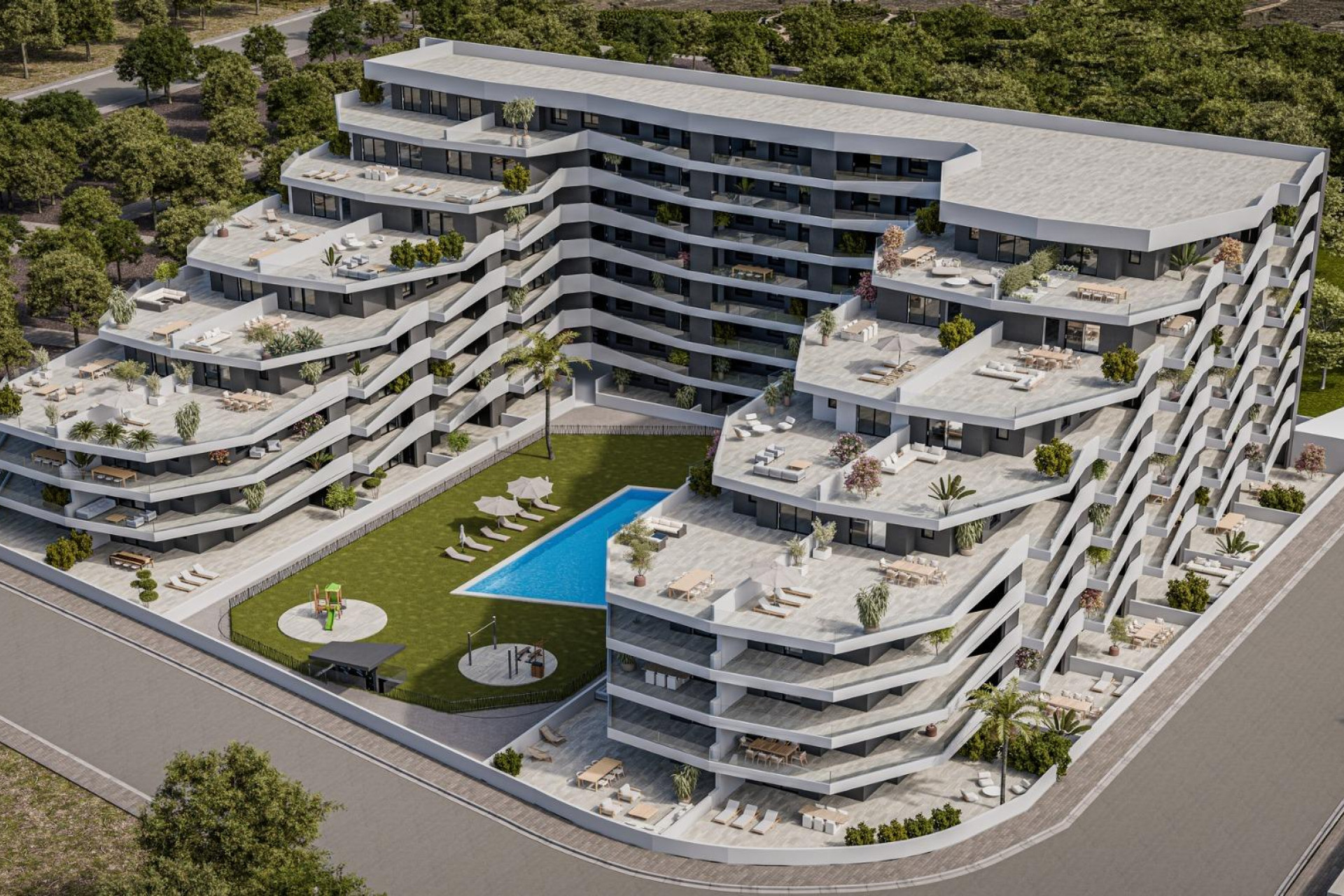 New Build - Apartment - San Miguel de Salinas - Pueblo