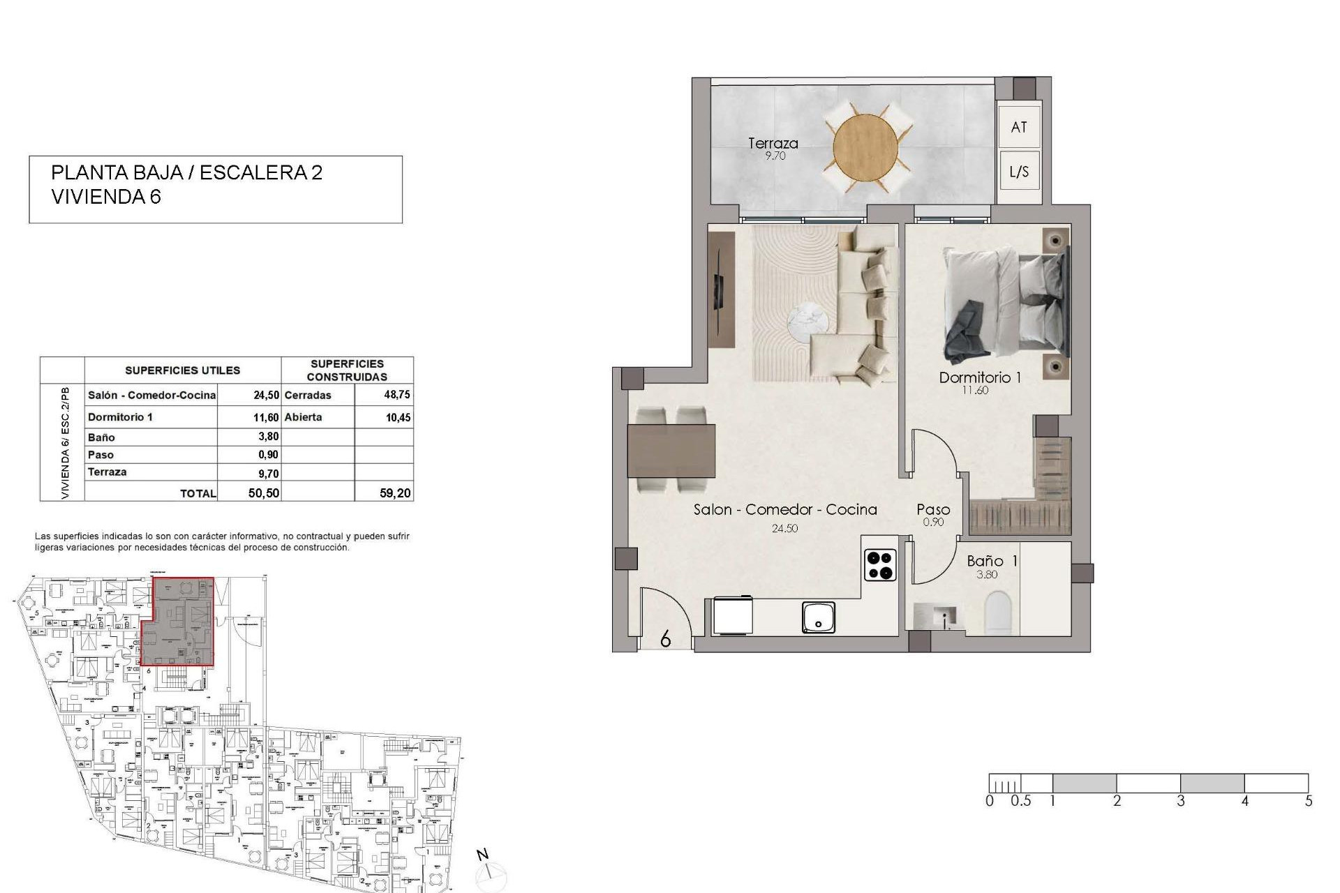 New Build - Apartment - Santa Pola - Estacion de autobuses