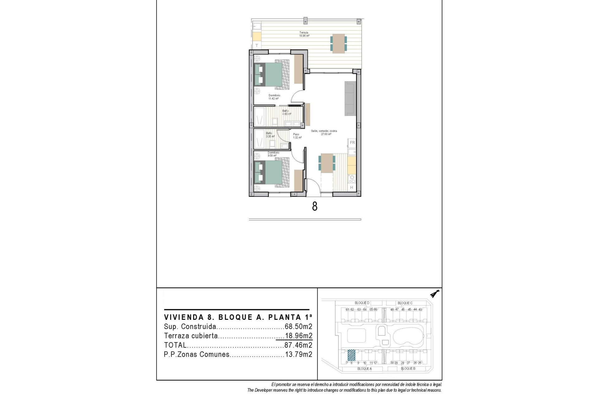 New Build - Apartment - Torre Pacheco - San Cayetano