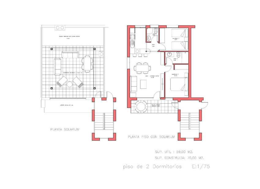 New Build - Bungalow - Fuente Álamo - La Pinilla