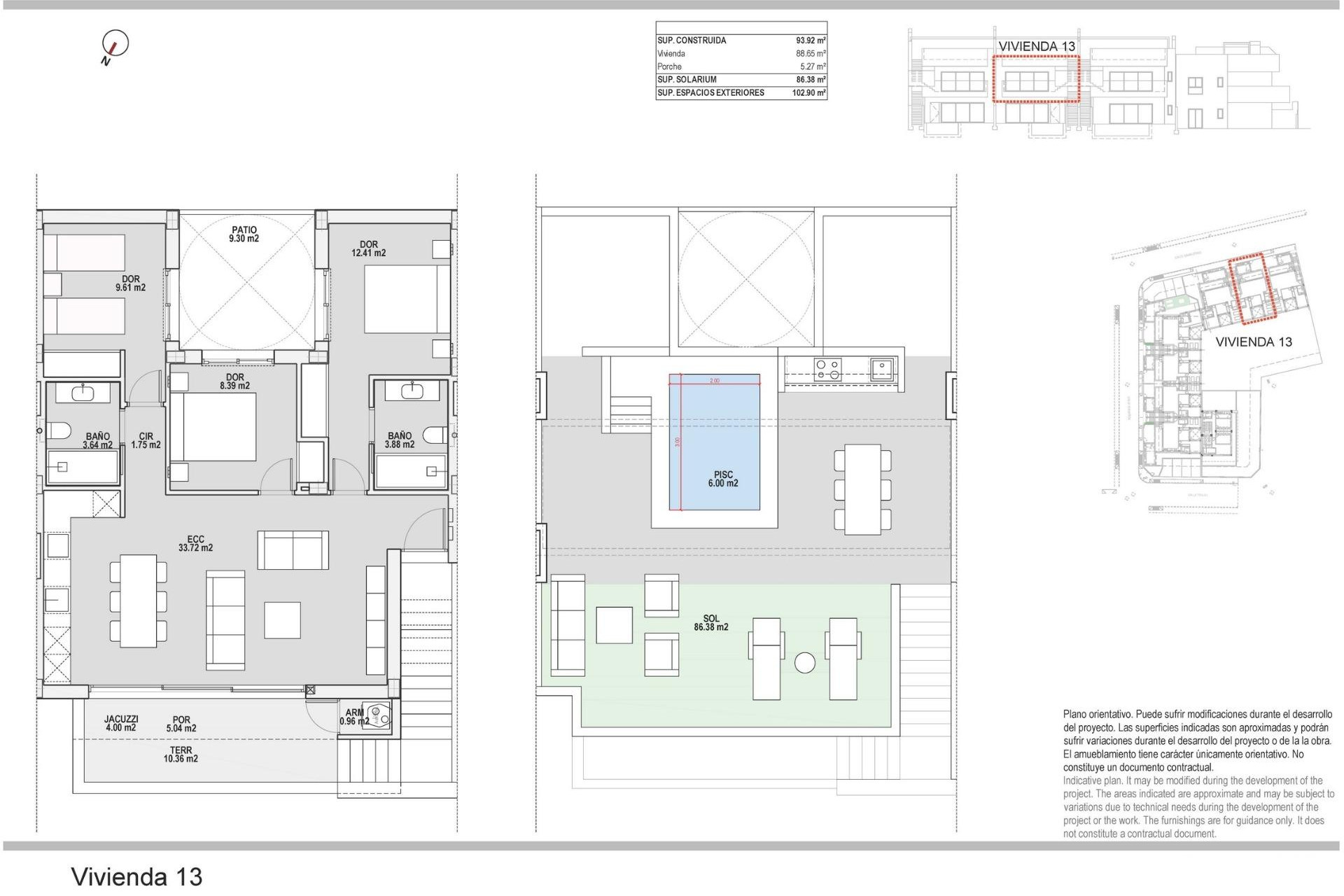 New Build - Bungalow - Pilar de la Horadada - pueblo