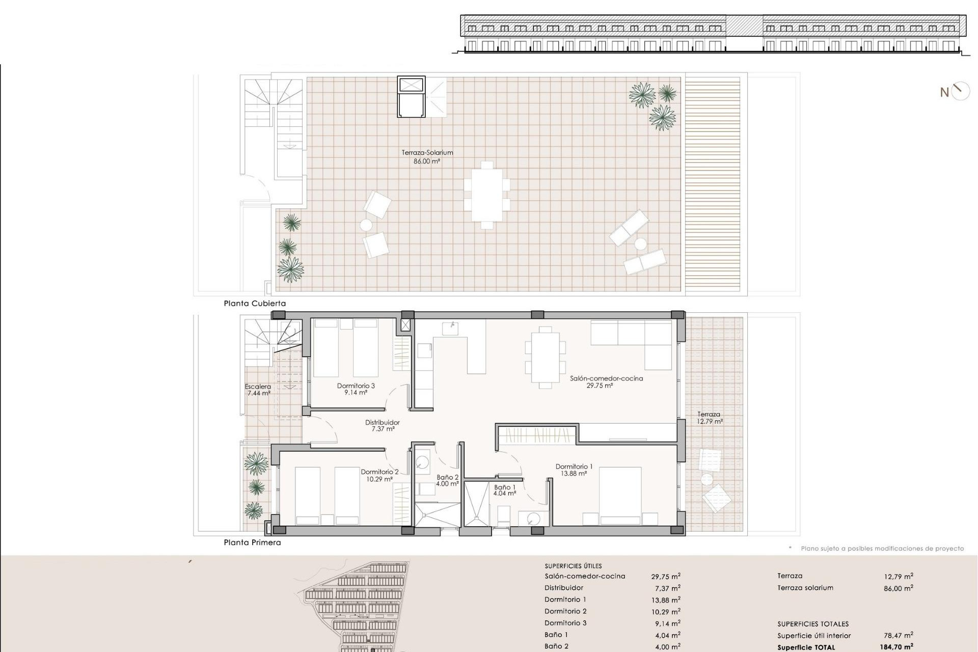 New Build - Penthouse - Pulpi - Aguilón Golf