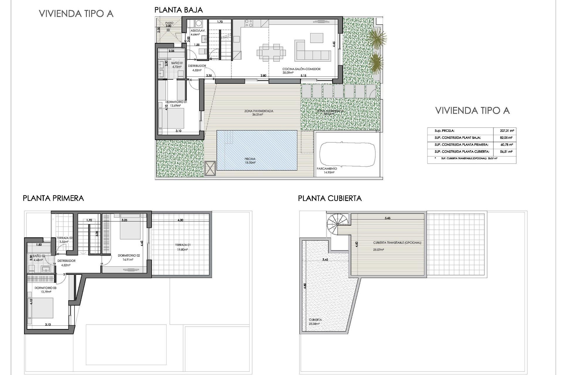 New Build - Quad House - Bigastro - Loma Alta