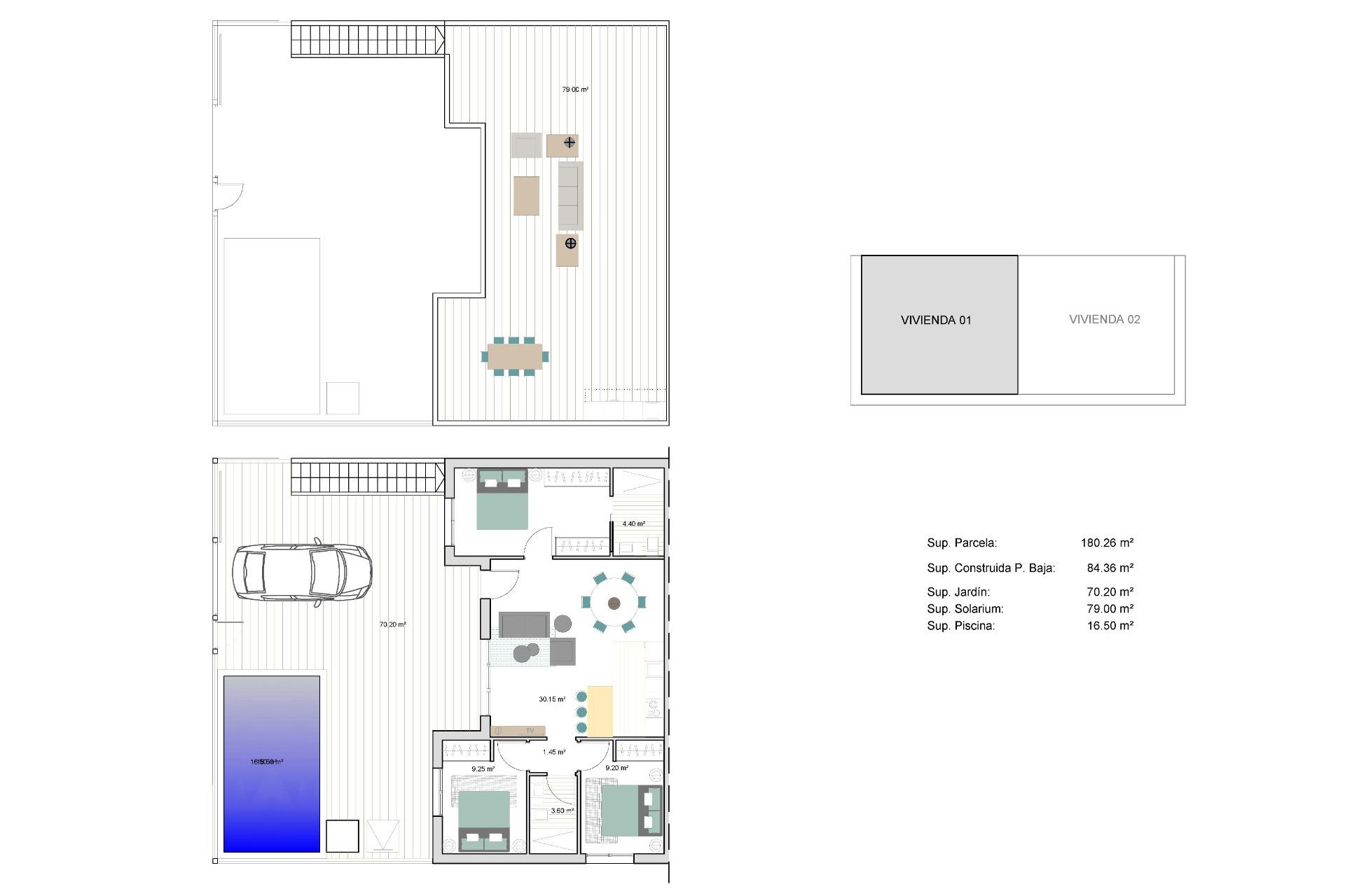 New Build - Quad House - Torre Pacheco - pueblo