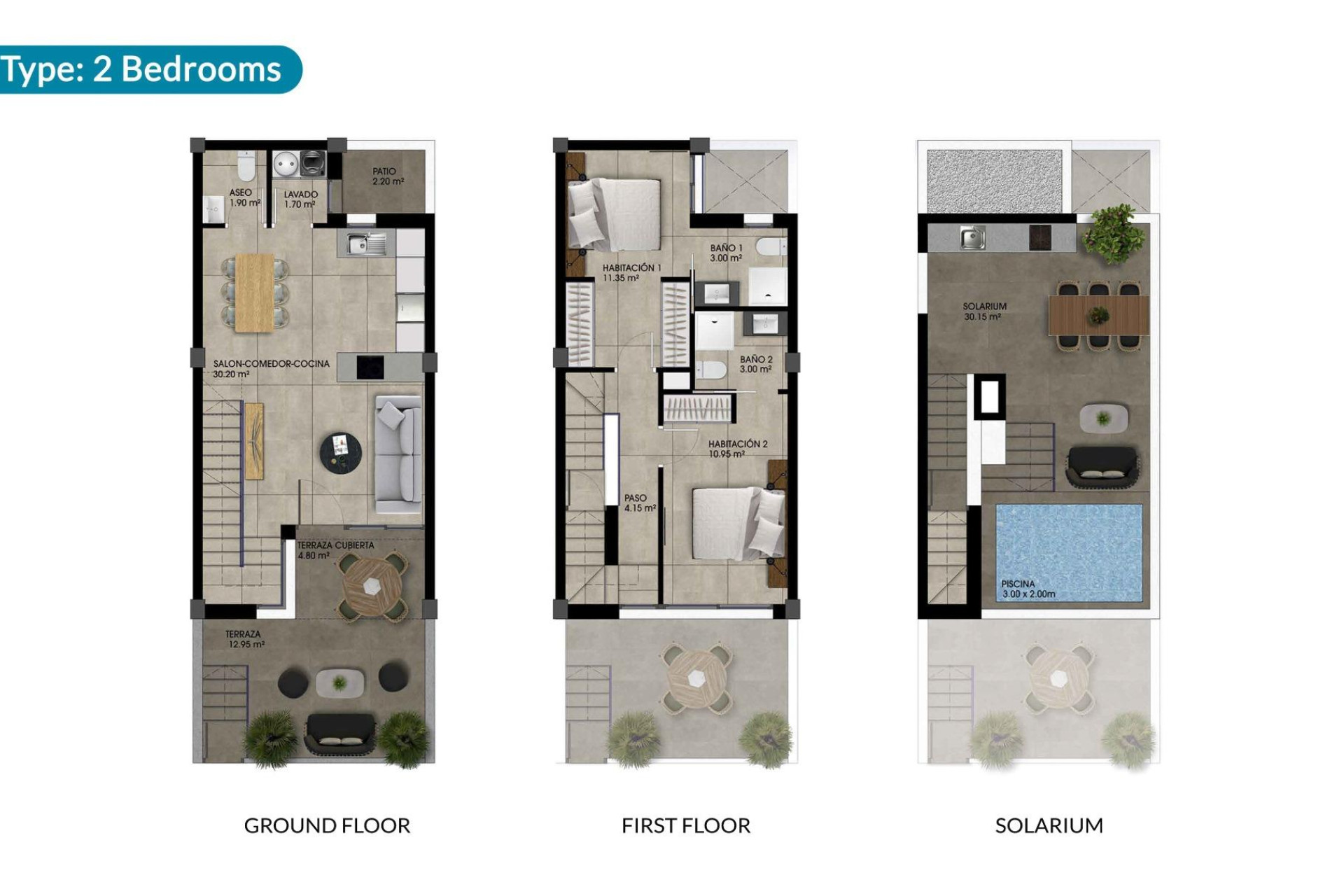 New Build - Town House - Dolores - Sector 2