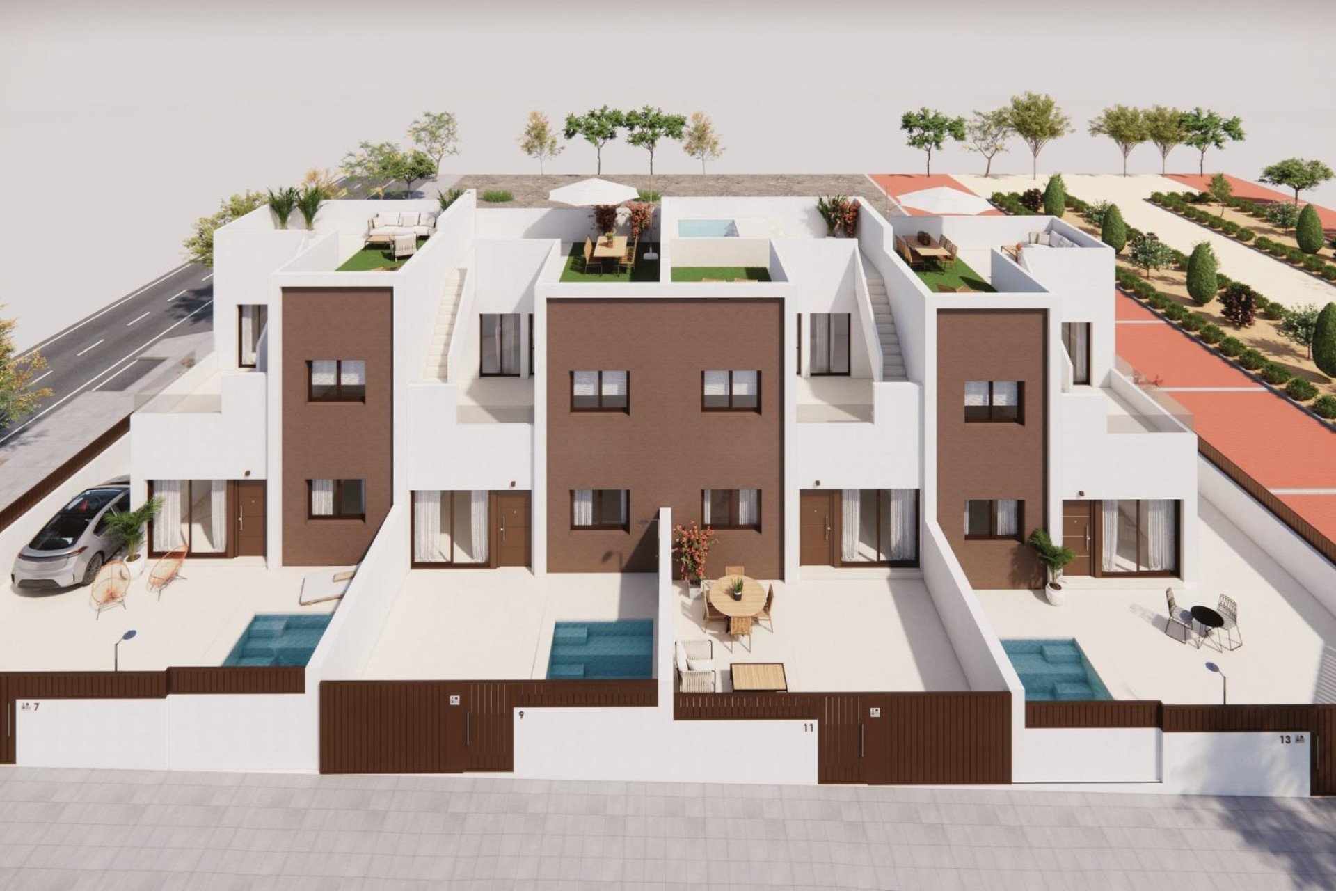 New Build - Town House - Pilar de la Horadada - Barrio los Segundas