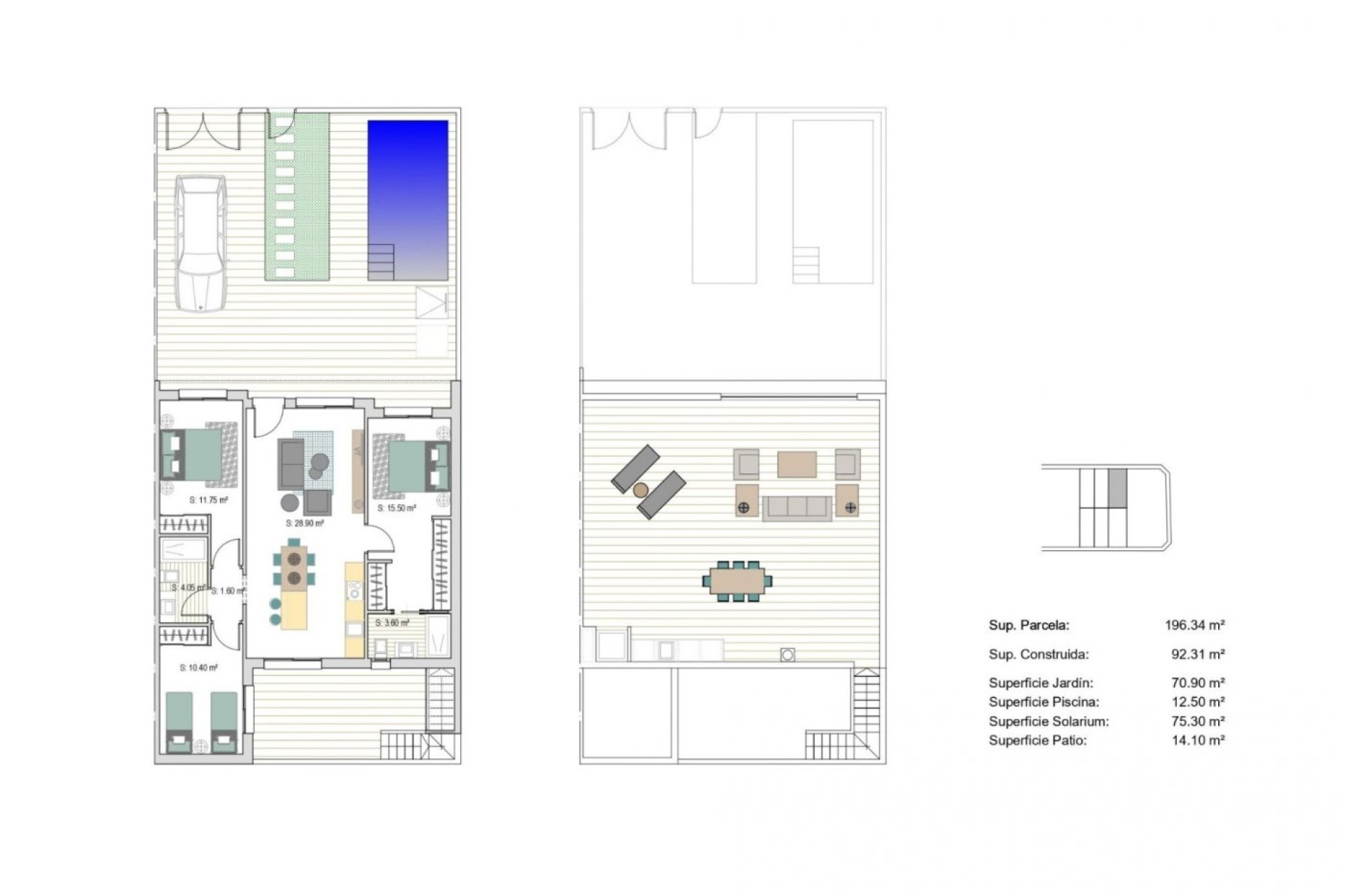 New Build - Town House - San Javier - Parque del doce