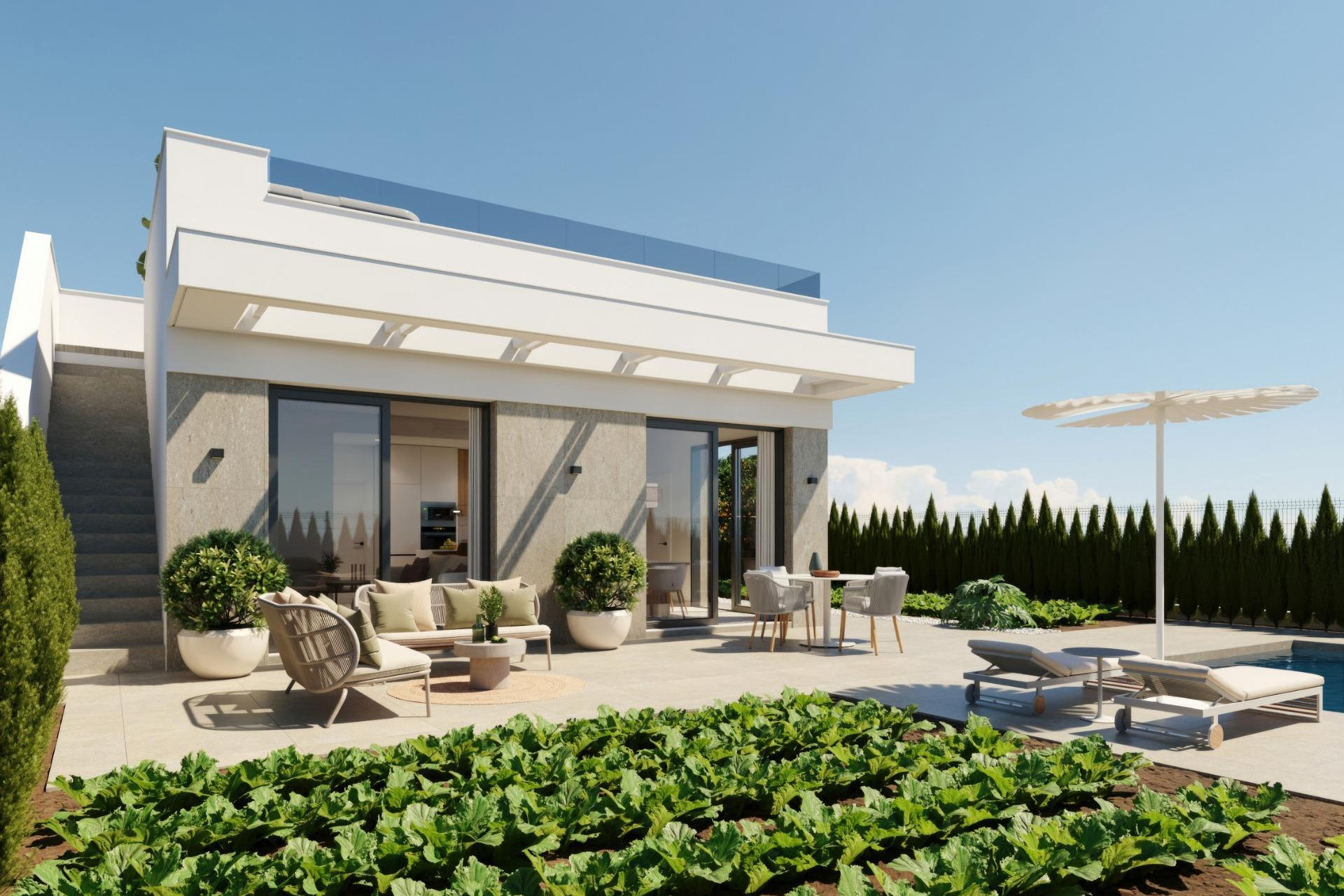 New Build - Villa - Fuente Álamo - Hacienda Del Álamo Golf