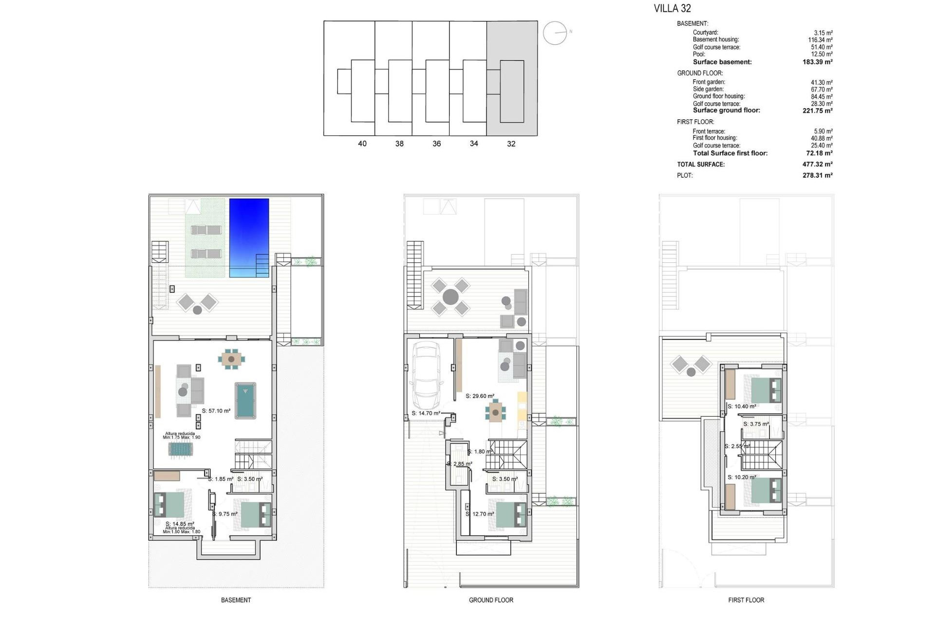 New Build - Villa - Los Alcazares - Serena Golf