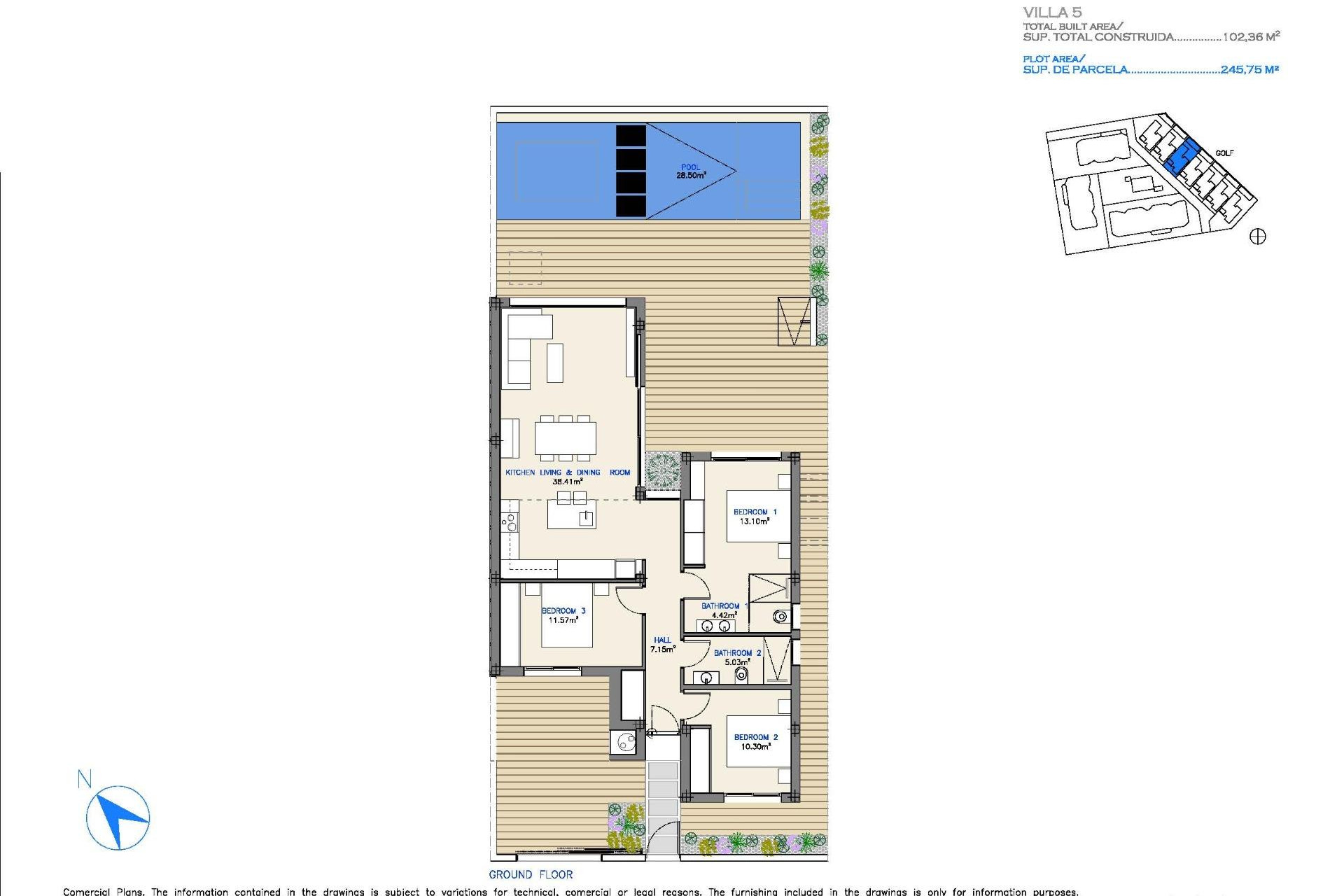 New Build - Villa - Los Alcazares - Serena Golf