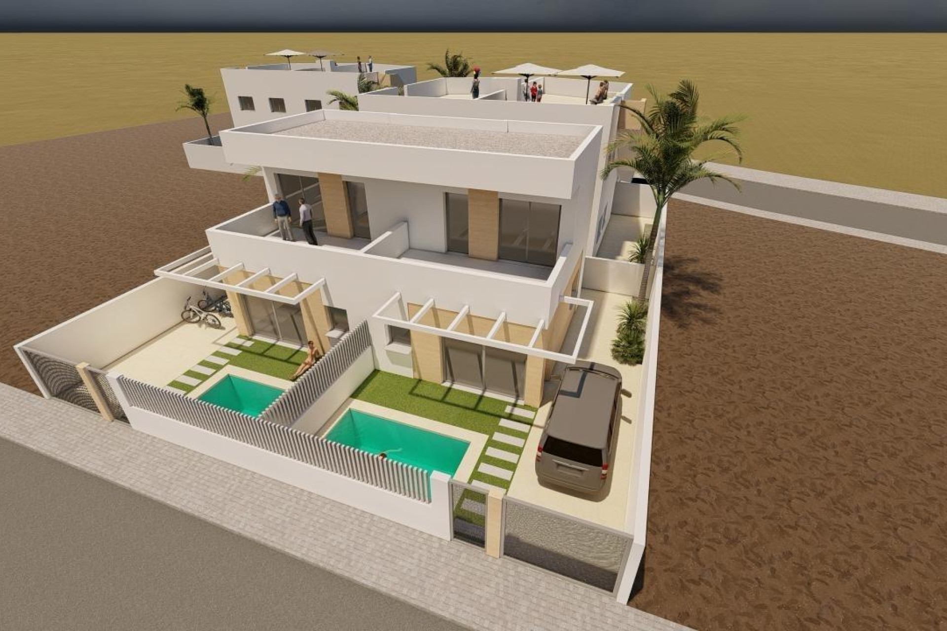 New Build - Villa - Puerto de Mazarron - Mar De Plata