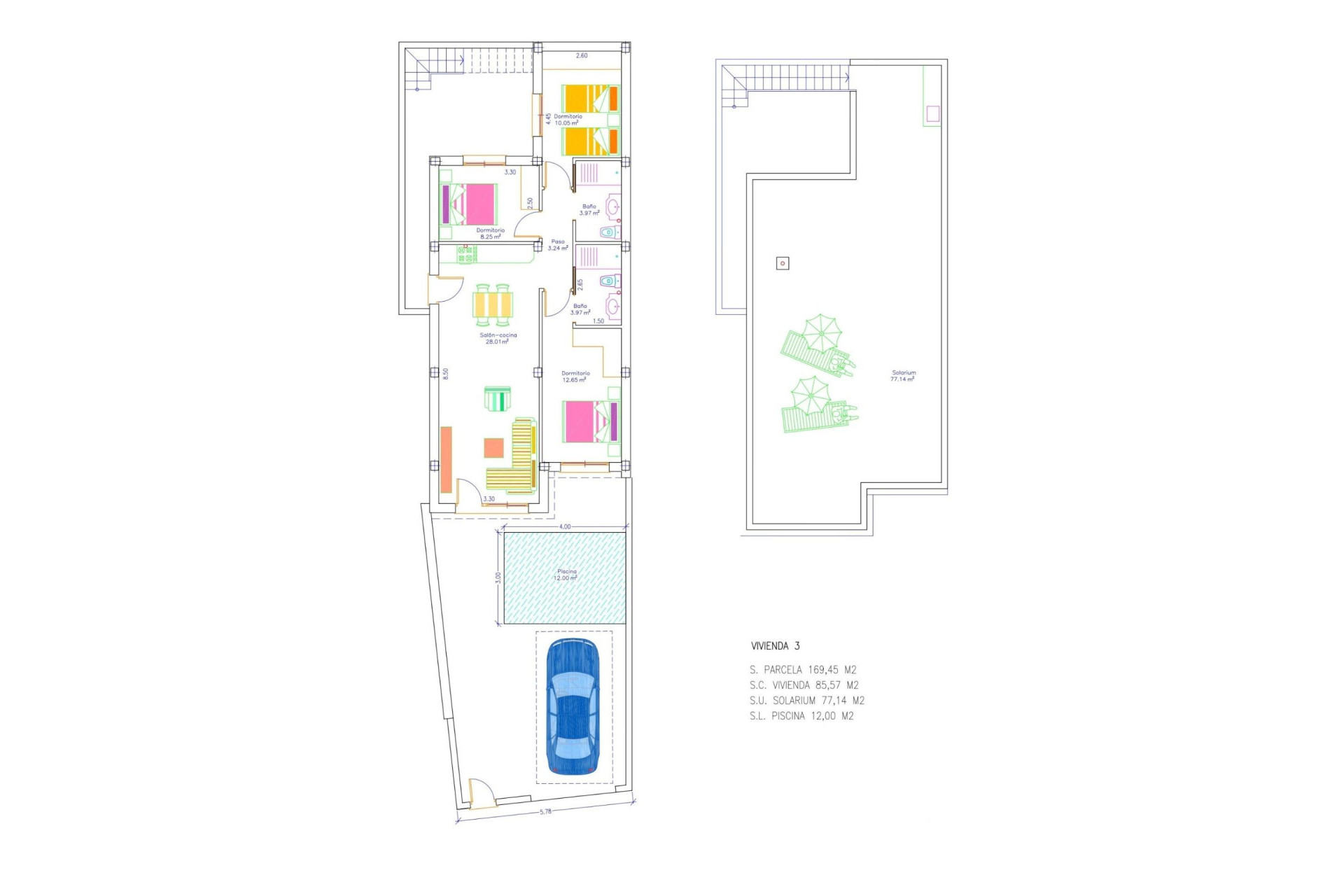 New Build - Villa - San Javier - pueblo
