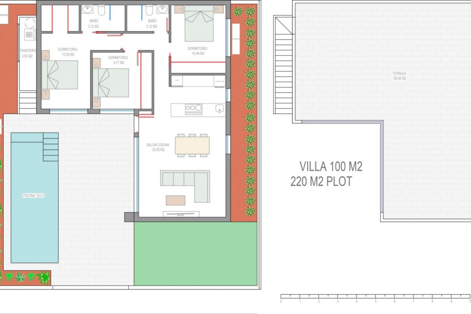 New Build - Villa - Santiago de la Ribera - Dos Mares