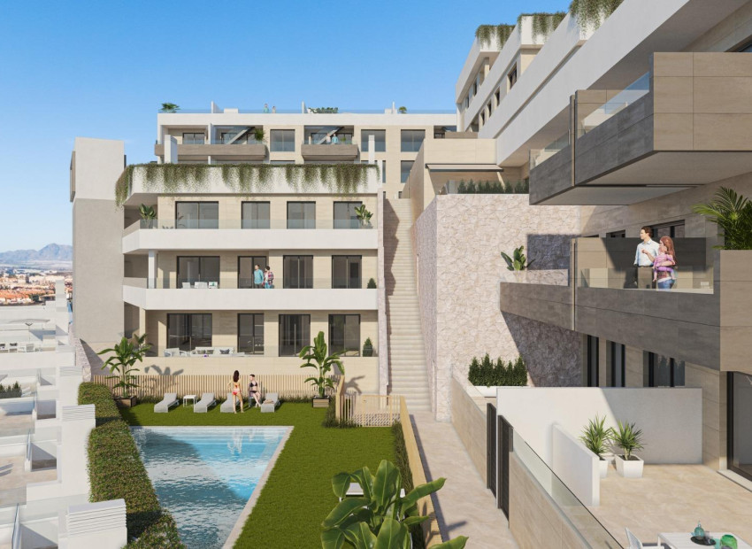 Nieuwbouw Woningen - Apartment - Aguilas - El Hornillo