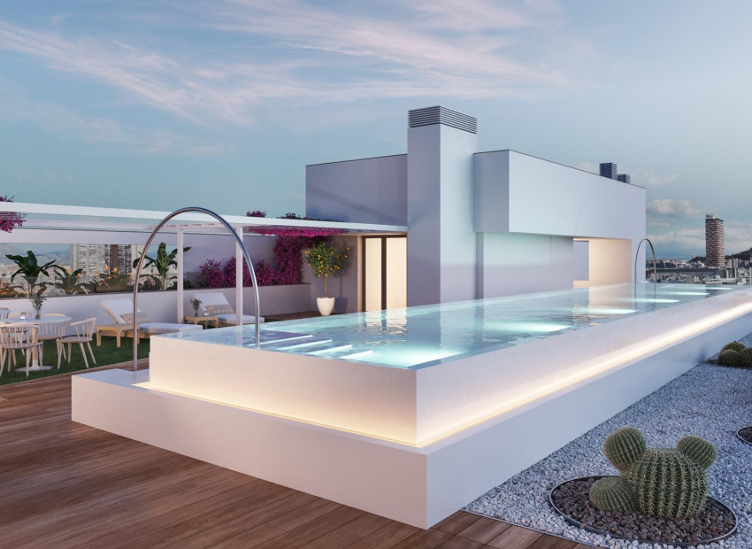 Nieuwbouw Woningen - Apartment - Alicante - Benalua