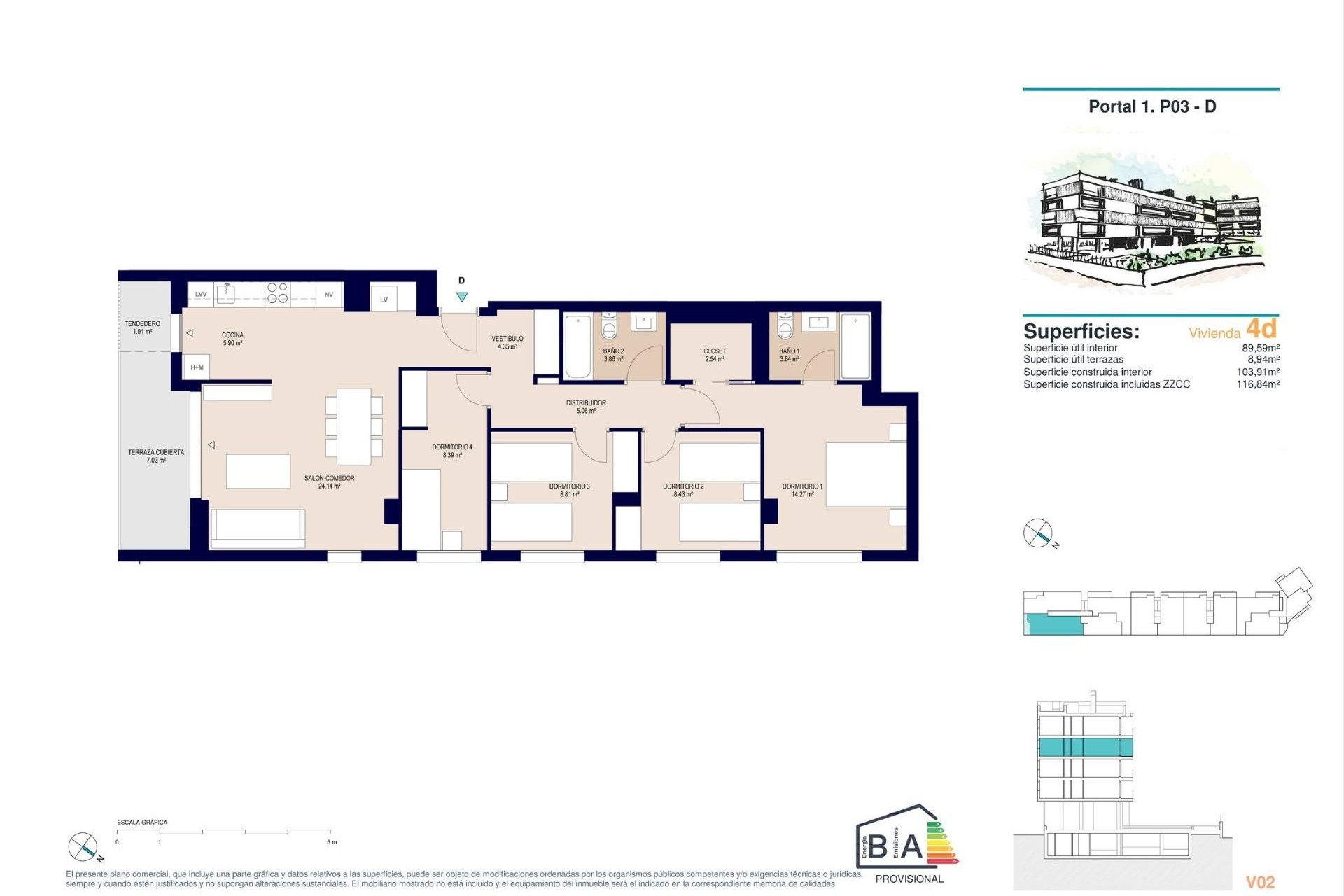 Nieuwbouw Woningen - Apartment - Alicante - Pau Ii