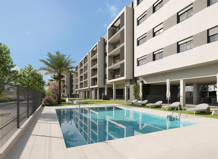 Nieuwbouw Woningen - Apartment - Alicante - Pau Ii