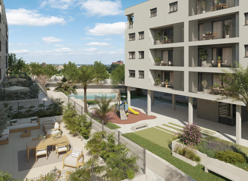 Nieuwbouw Woningen - Apartment - Alicante - San Agustín