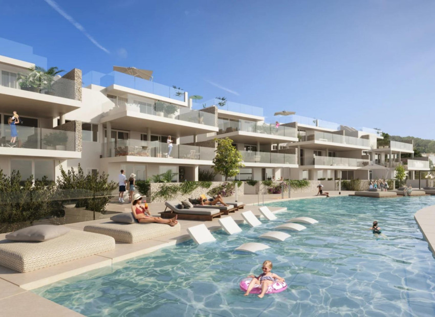 Nieuwbouw Woningen - Apartment - Arenal d´en Castell - pueblo