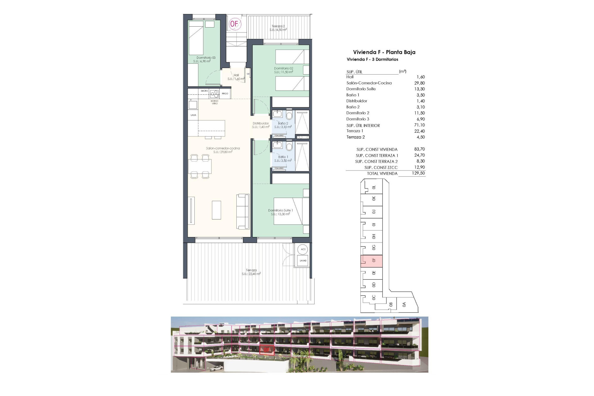 Nieuwbouw Woningen - Apartment - Benijofar