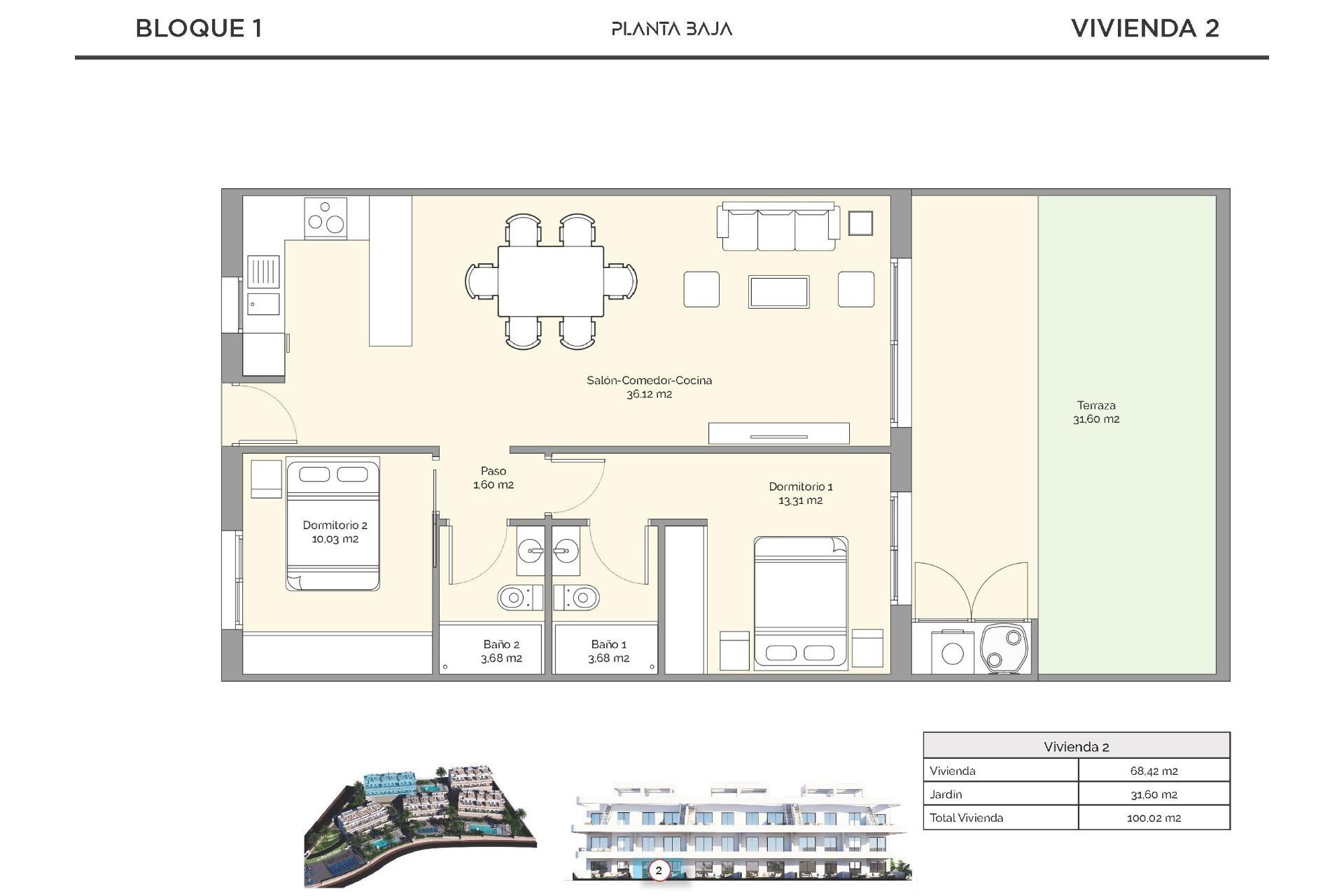 Nieuwbouw Woningen - Apartment - Finestrat - Golf Piug Campana