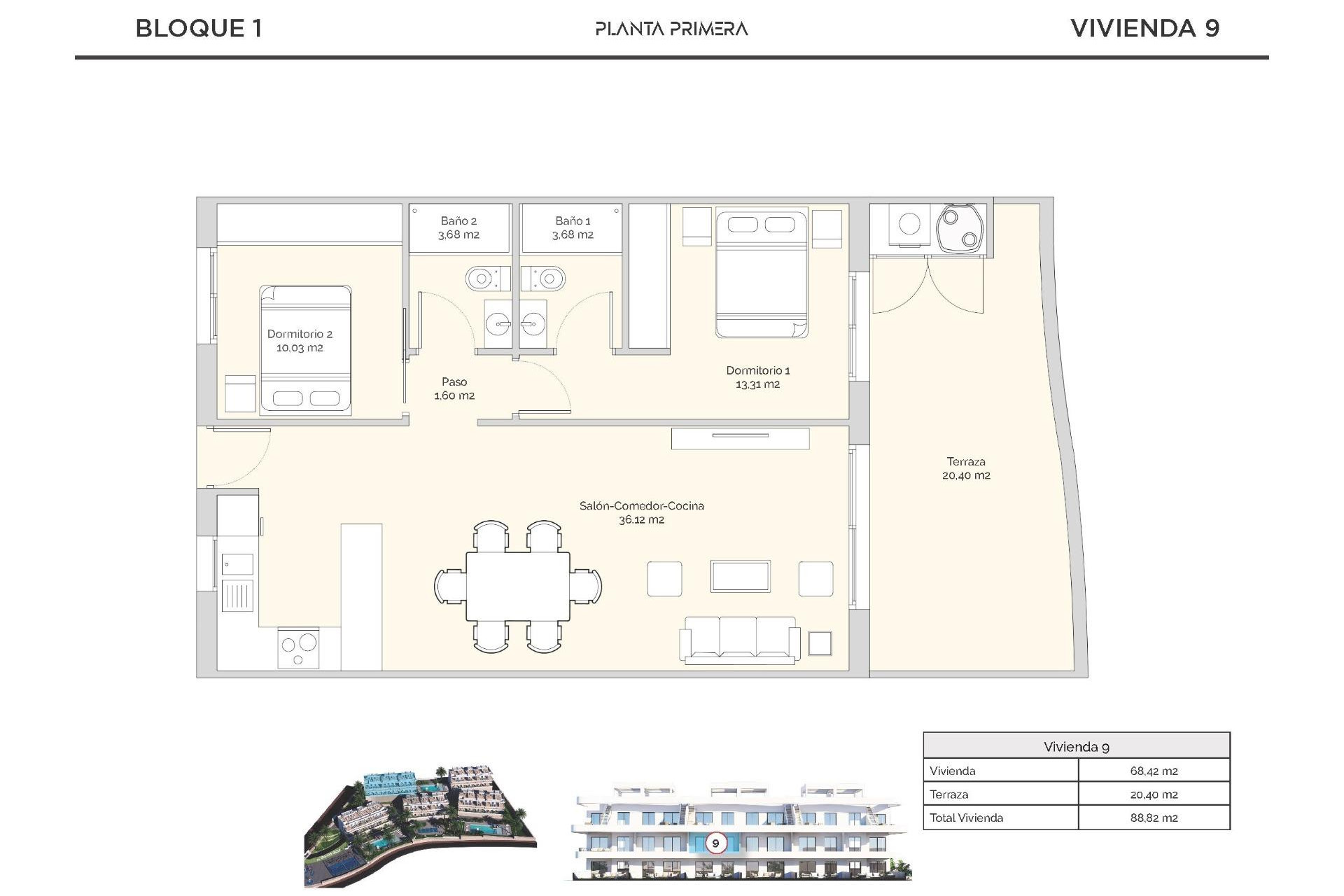 Nieuwbouw Woningen - Apartment - Finestrat - Golf Piug Campana