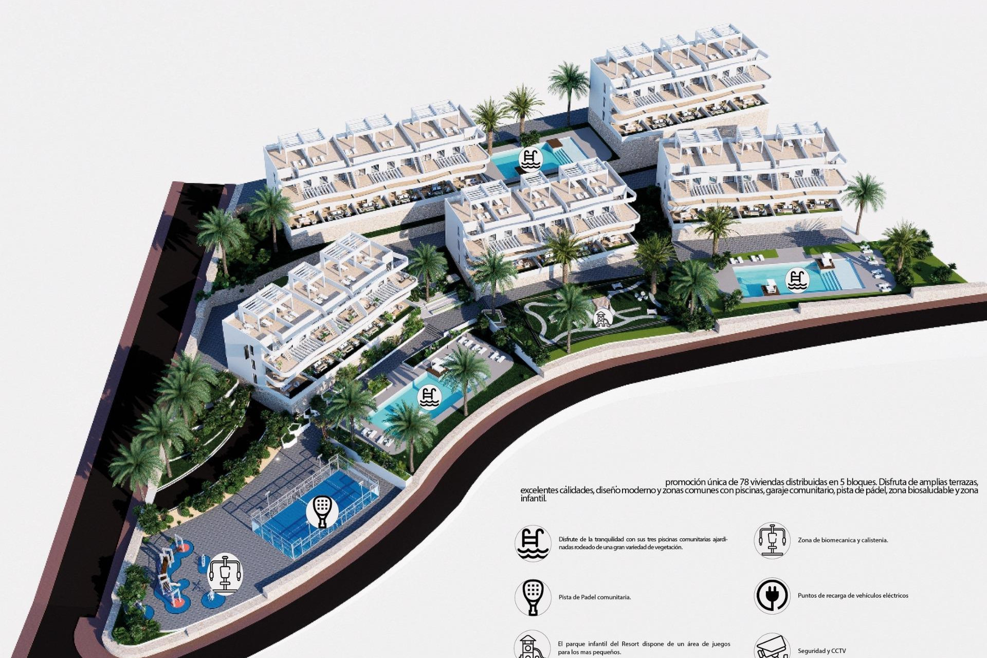 Nieuwbouw Woningen - Apartment - Finestrat - Puig Campana Golf