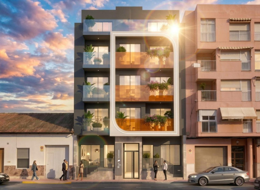 Nieuwbouw Woningen - Apartment - Guardamar del Segura - Centro
