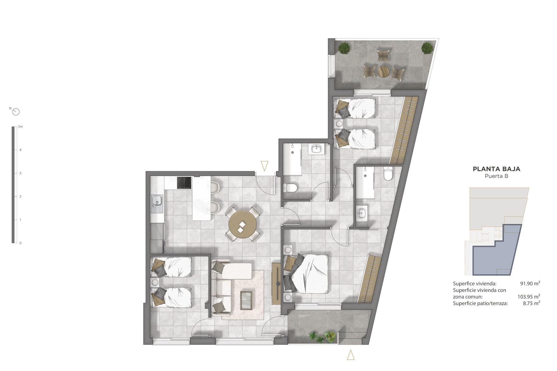 Nieuwbouw Woningen - Apartment - Guardamar del Segura - Pueblo