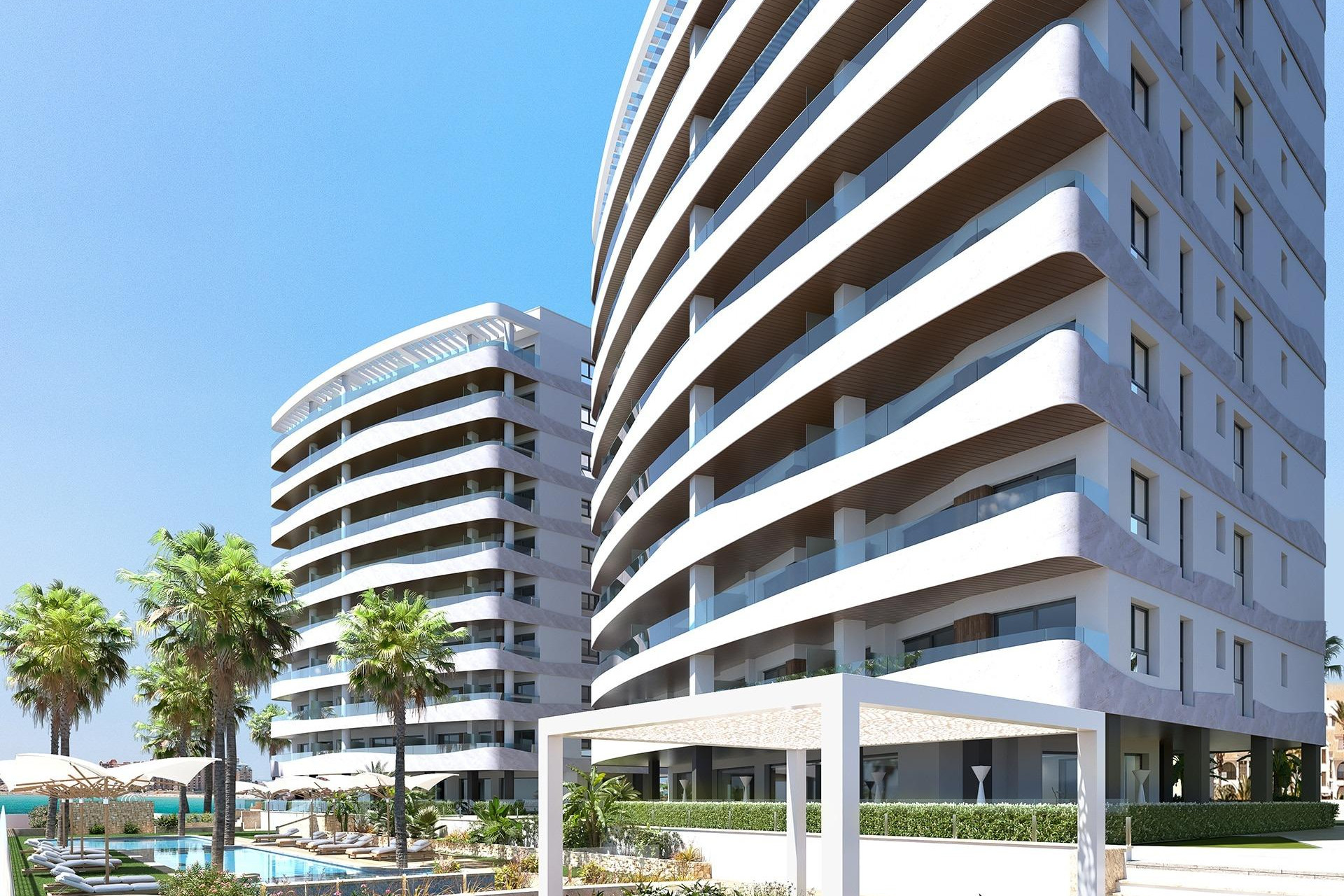 Nieuwbouw Woningen - Apartment - La Manga del Mar Menor - 1ª Linea Del Mar Mediterraneo