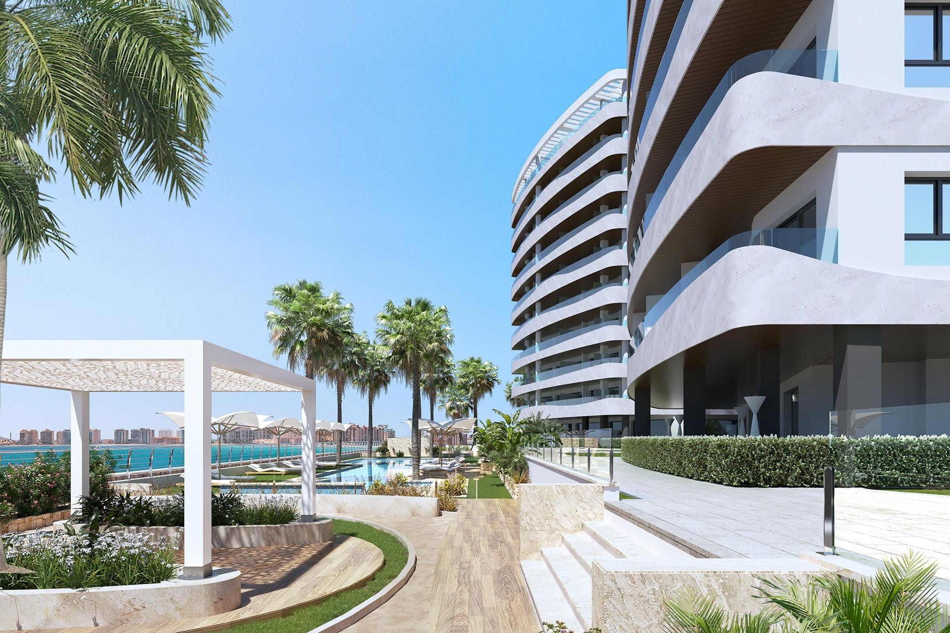 Nieuwbouw Woningen - Apartment - La Manga del Mar Menor - 1ª Linea Del Mar Mediterraneo