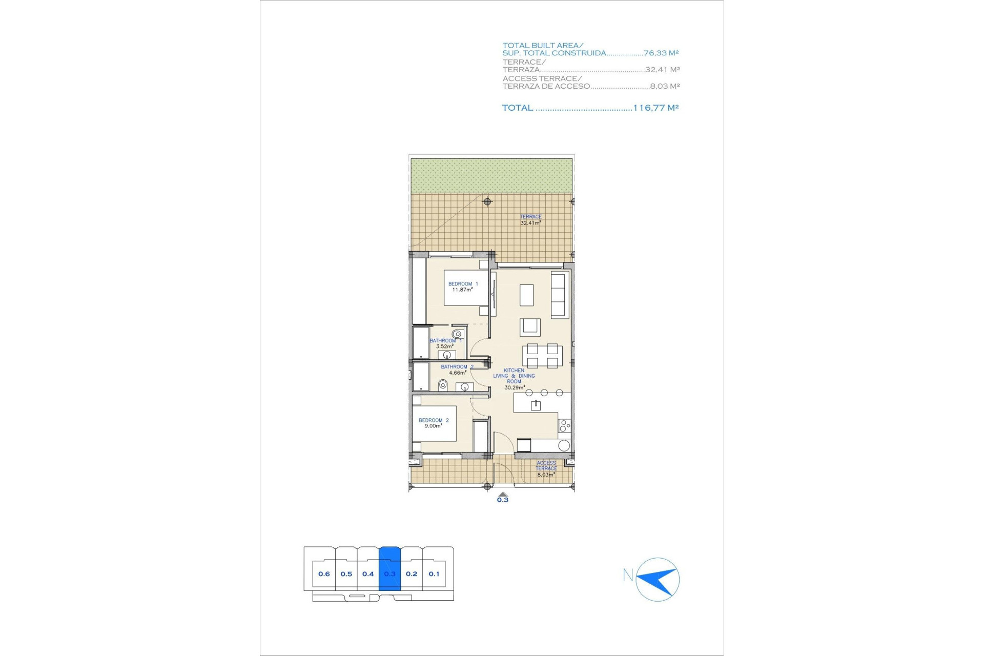 Nieuwbouw Woningen - Apartment - Los Alcazares - Serena Golf