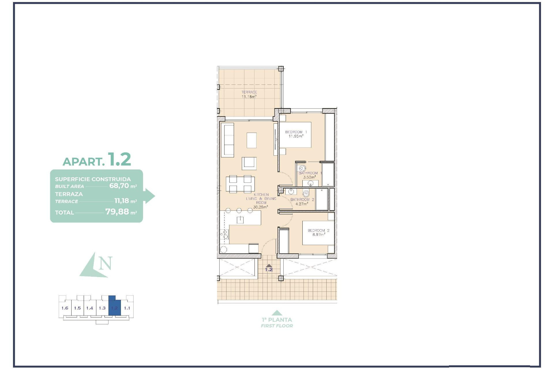 Nieuwbouw Woningen - Apartment - Los Alcazares - Serena Golf