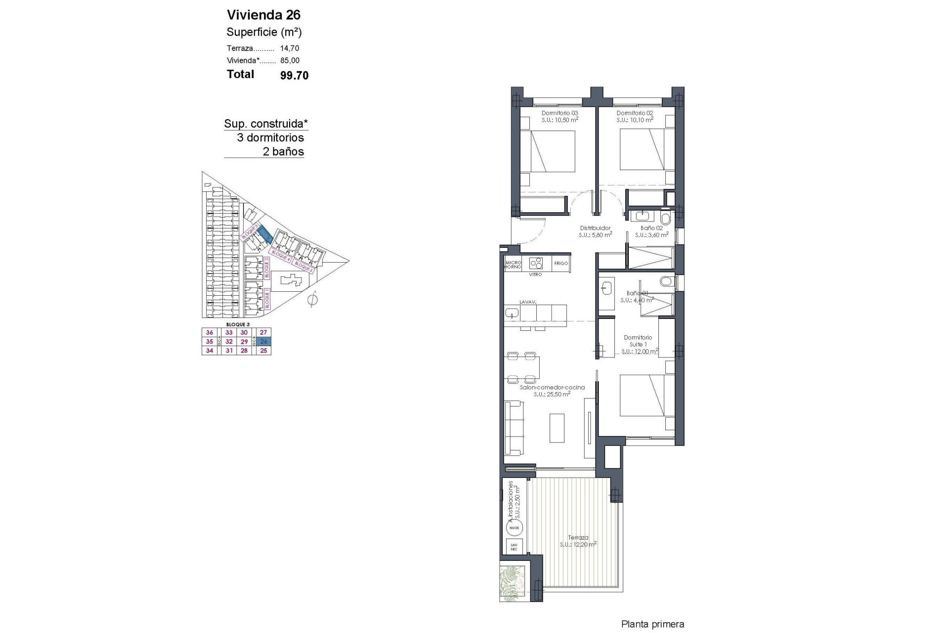 Nieuwbouw Woningen - Apartment - Los Alcazares - Serena Golf