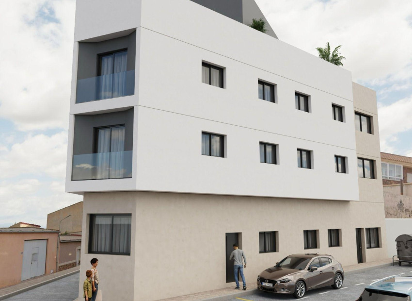 Nieuwbouw Woningen - Apartment - Mazarron - pueblo
