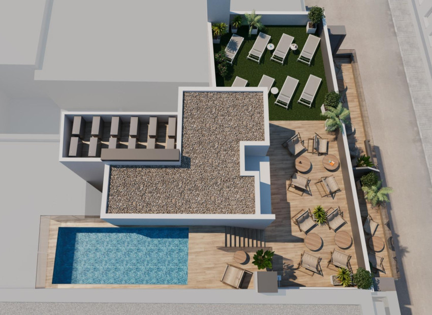 Nieuwbouw Woningen - Apartment - Torrevieja - Centro