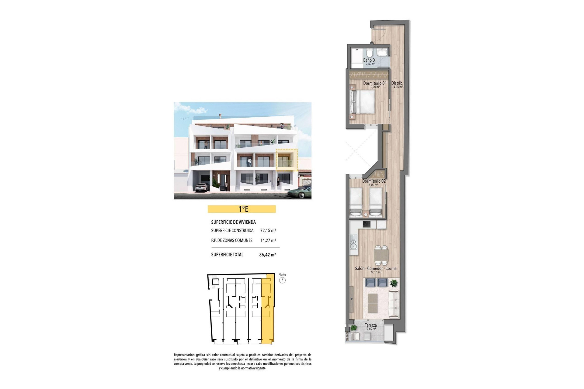 Nieuwbouw Woningen - Apartment - Torrevieja - Playa del Cura