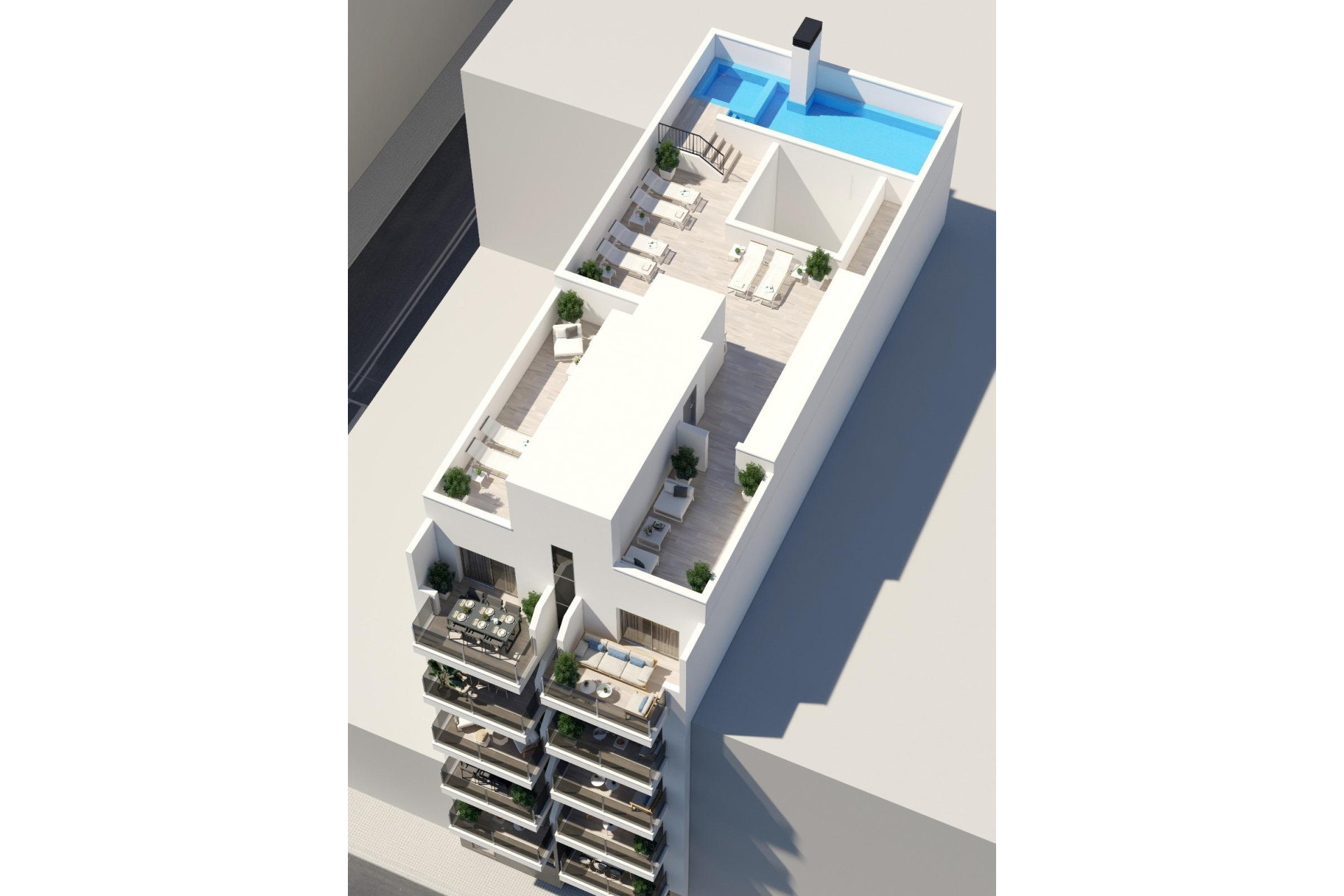 Nieuwbouw Woningen - Apartment - Torrevieja - Playa del Cura