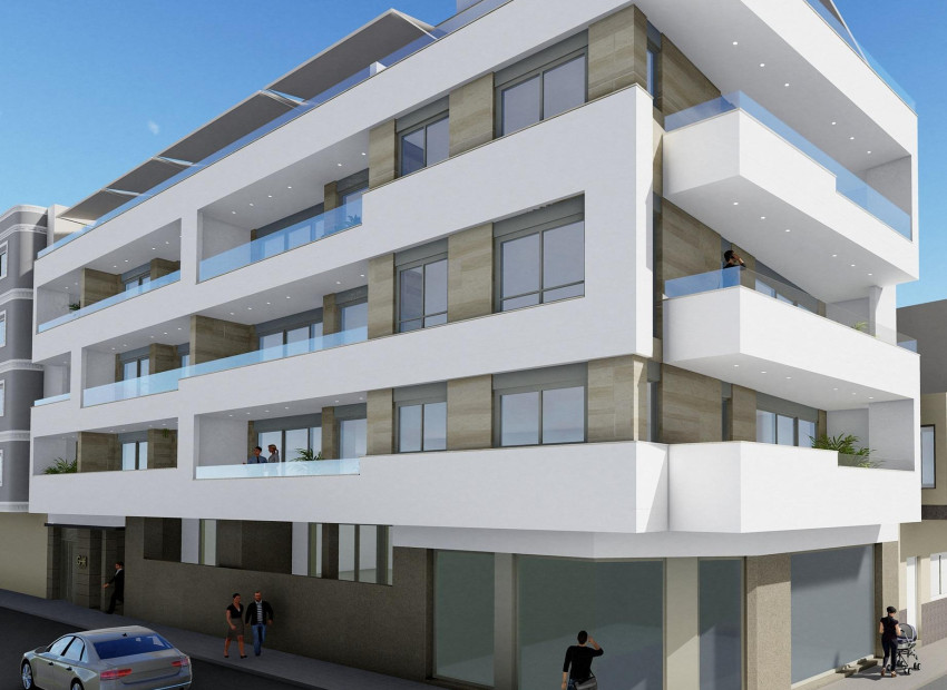 Nieuwbouw Woningen - Apartment - Torrevieja - Playa del Cura