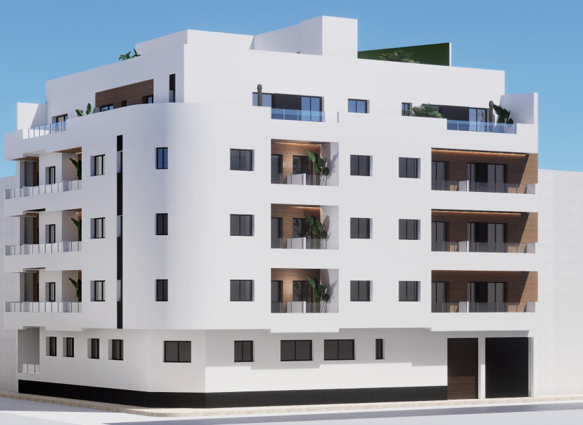 Nieuwbouw Woningen - Apartment - Torrevieja - pueblo