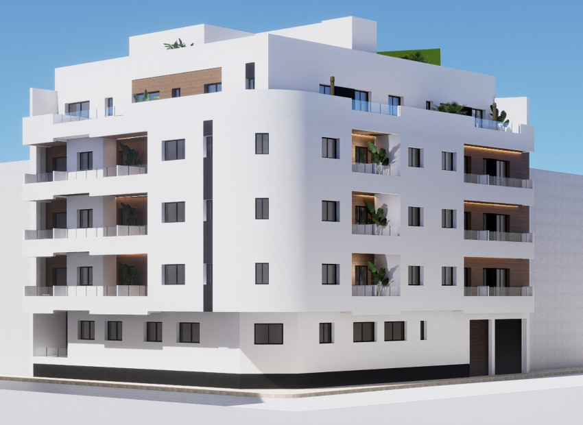 Nieuwbouw Woningen - Apartment - Torrevieja - pueblo