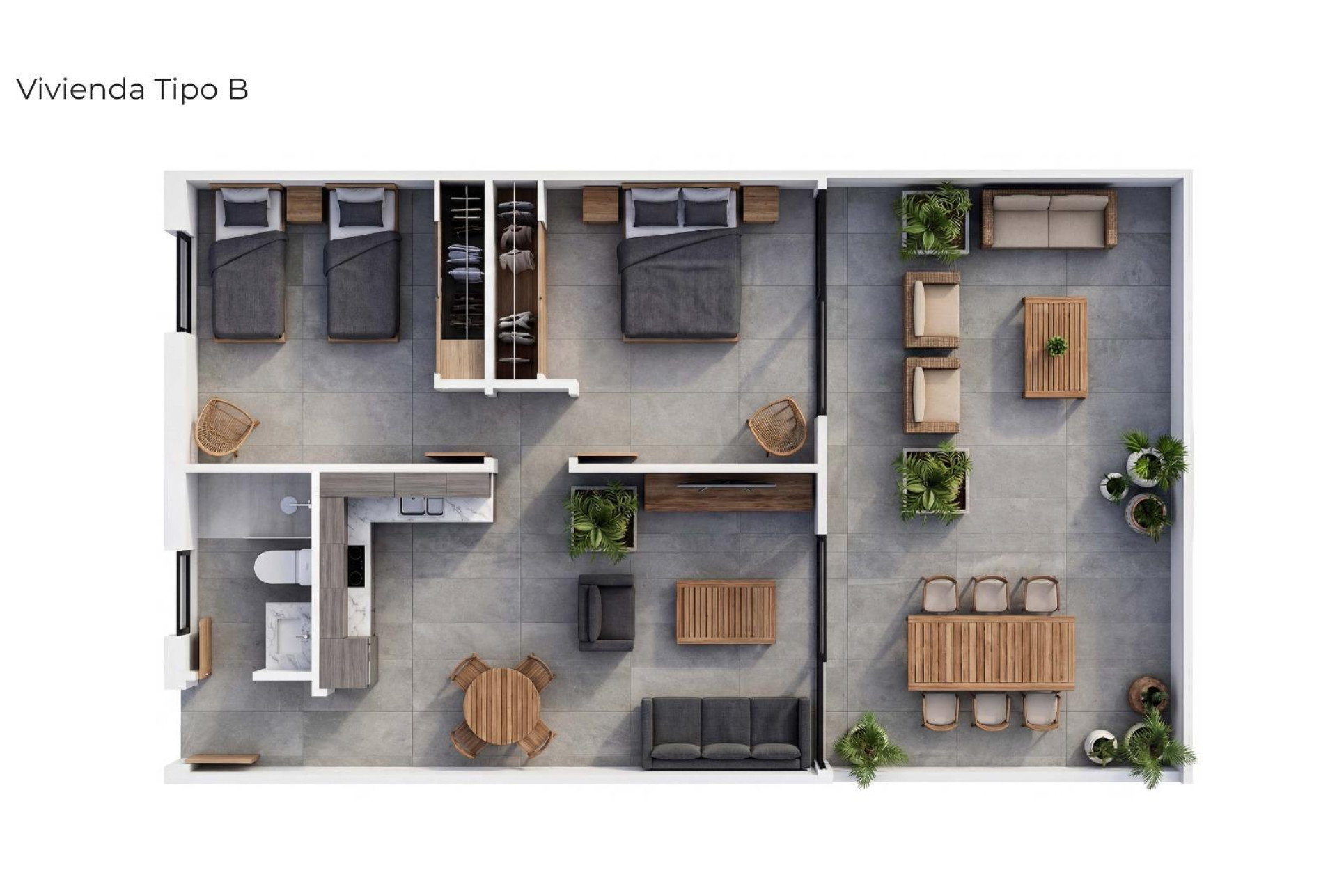 Nieuwbouw Woningen - Apartment - Vera - Vera Playa