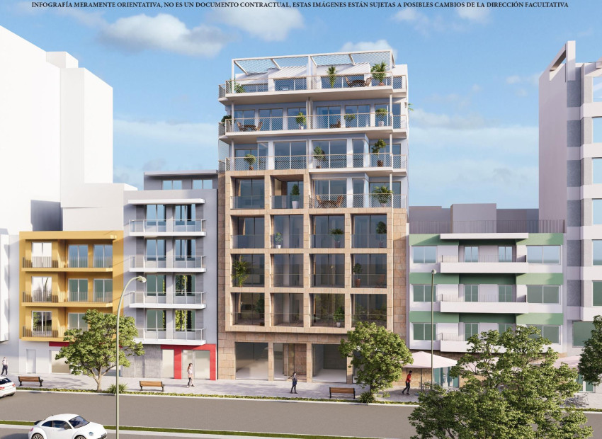 Nieuwbouw Woningen - Apartment - Villajoyosa - Pueblo