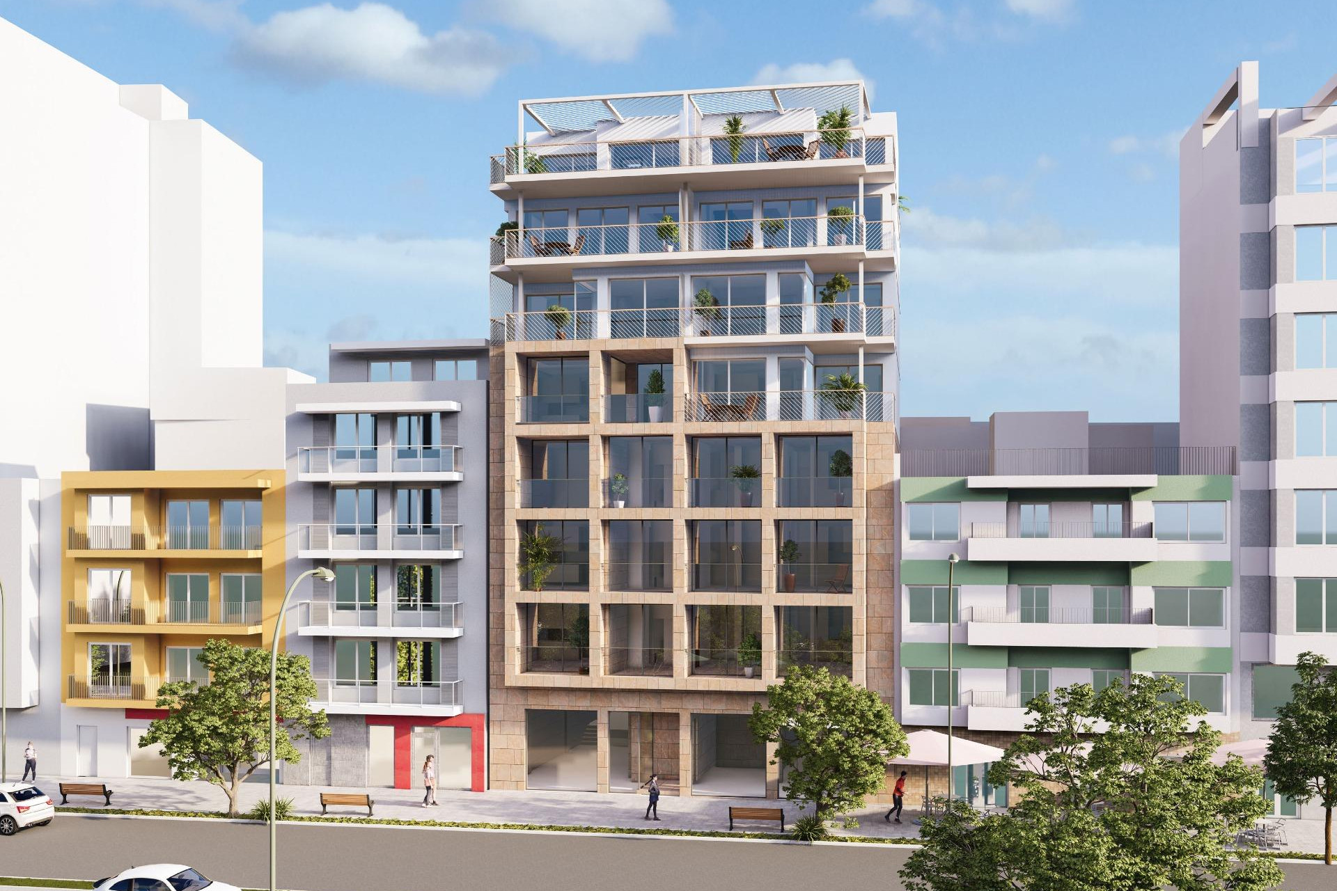 Nieuwbouw Woningen - Apartment - Villajoyosa - Pueblo