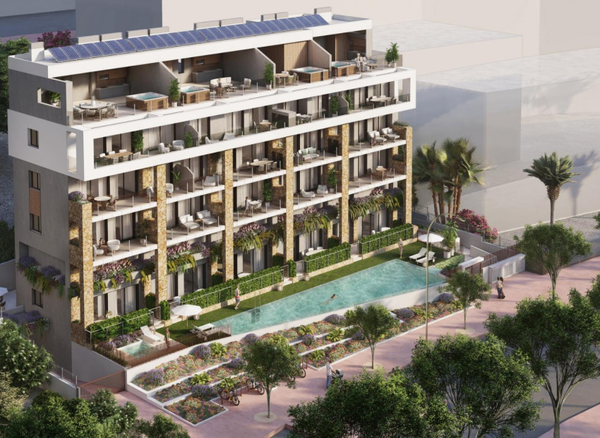 Nieuwbouw Woningen - Apartment - Villajoyosa - Puntes del Moro